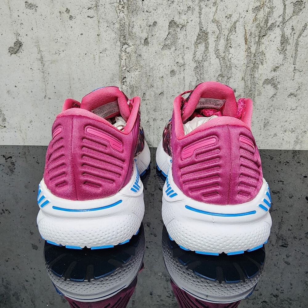 Brooks Adrenaline GTS 22 Women's Running Shoes Magenta Raspberry White Size 7.5 - Picture 4 of 6